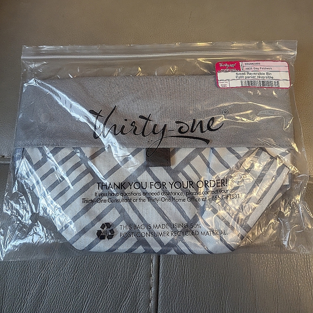 Small Reversible Bin